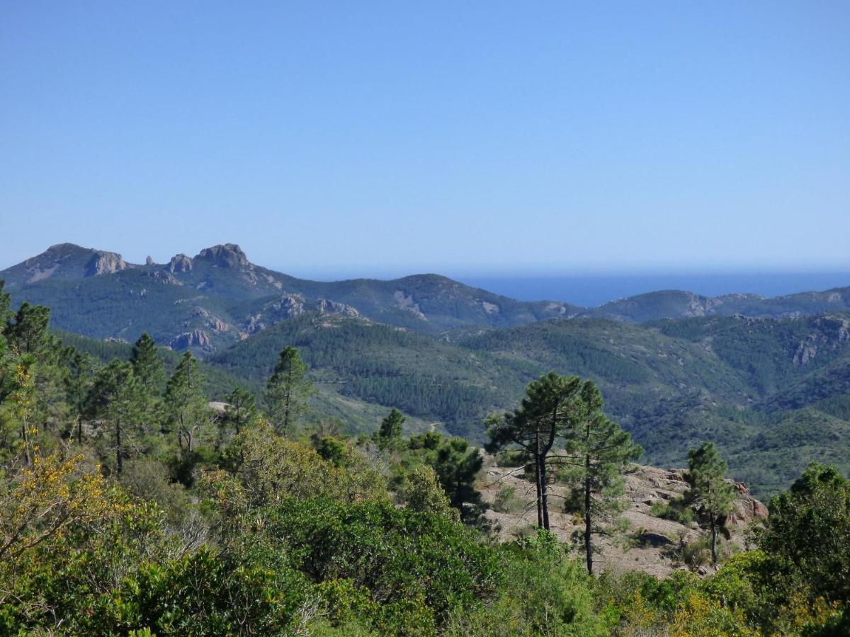 Chambres D'Hotes Vue Mer L'Esterel Panoramique Saint-Jean-de-l'Esterel Exterior foto